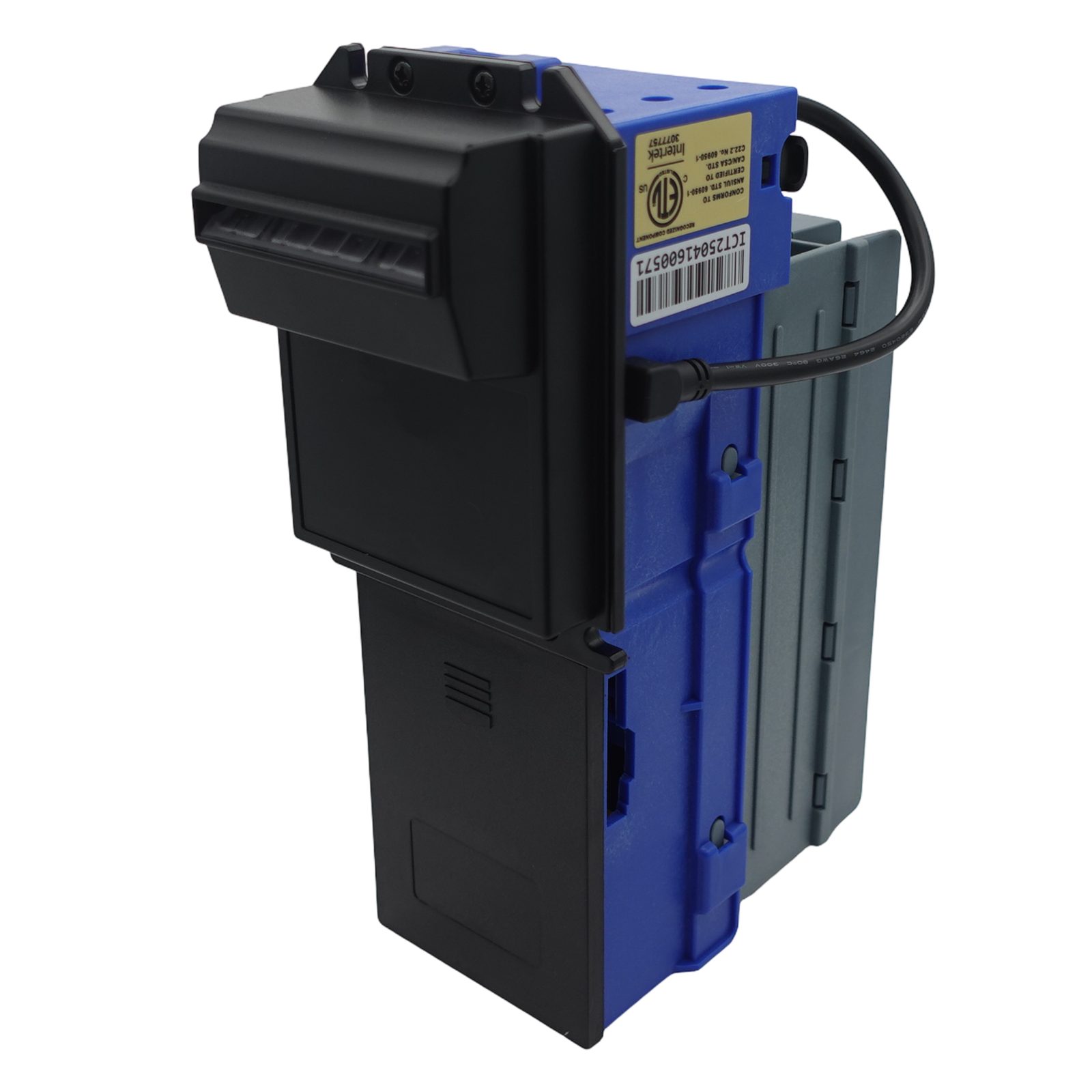 ICT A6E-15NCP-USD4-II, downstack bezel, 500-note stacker