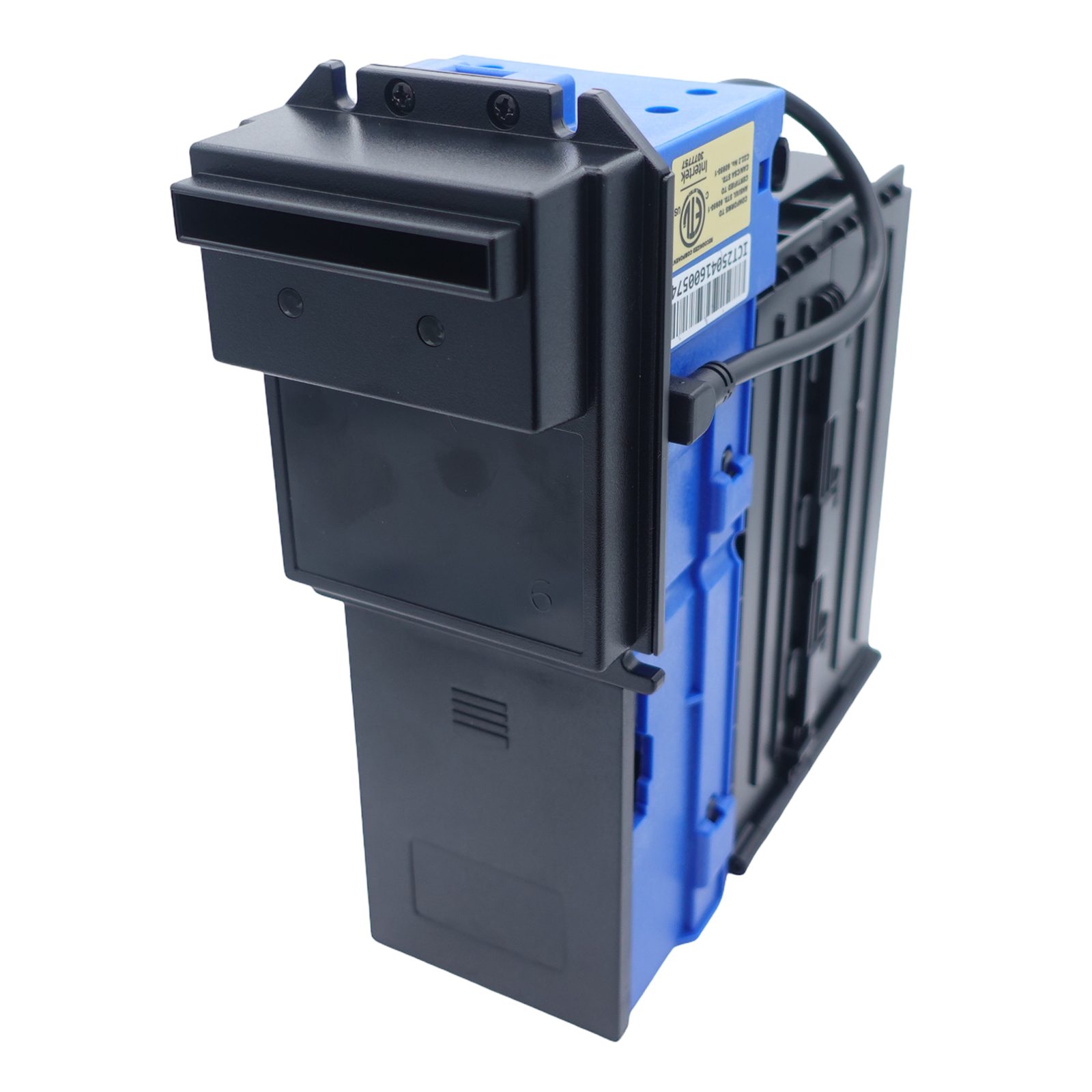 ICT V6E-38F0M-USD4-T#, fitted bezel, 800-note stacker